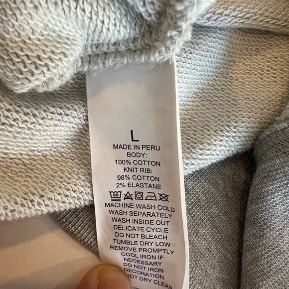 kate spade Coffee Cup Lipstick Graphic Women’s Sweatshirt - Picture 6 of 6